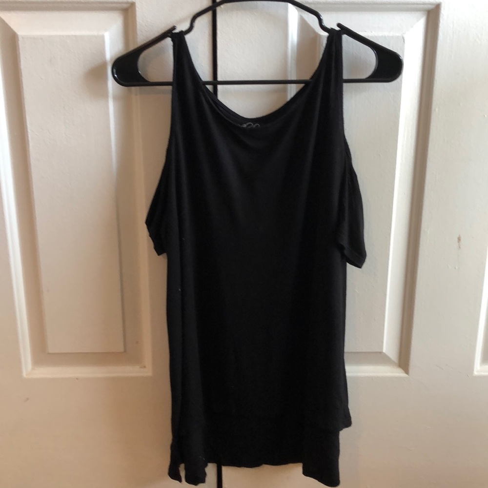 Hippie Rose Shoulder Cut Out Top